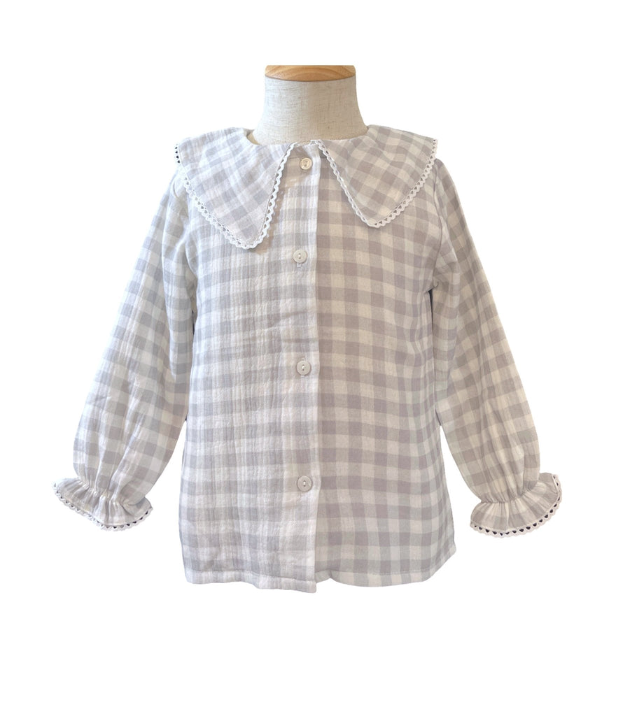 Babidu Grey Top - 2T New - Miena