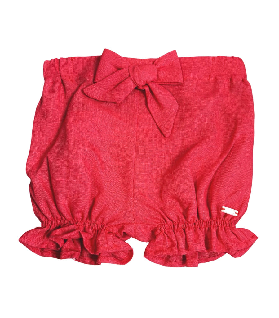 Cococte Coral Bow Bloomers - 6 and 12 Months - New - Miena