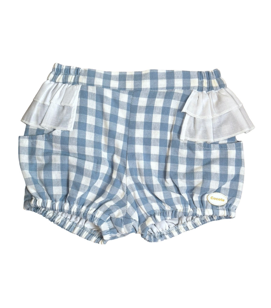 Cocote Blue Bloomers - 9 and 12 Months - New - Miena