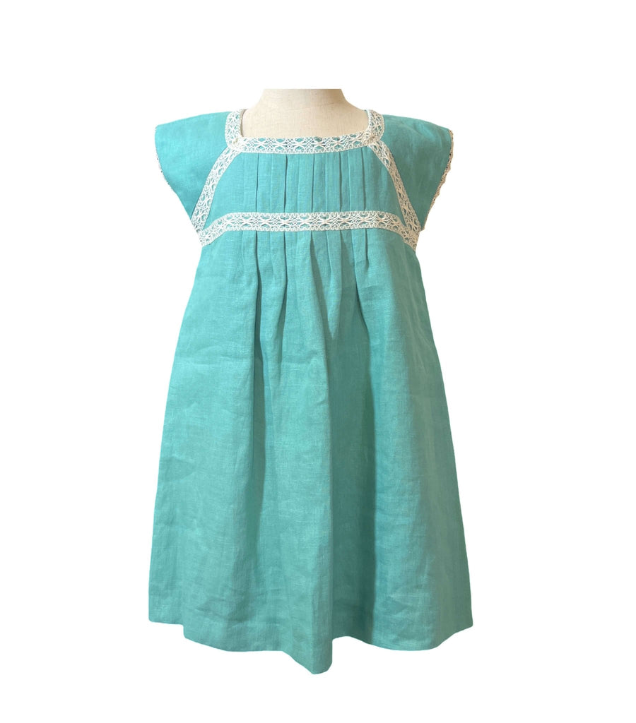 Cocote Linen Dress - 5T - New - Miena