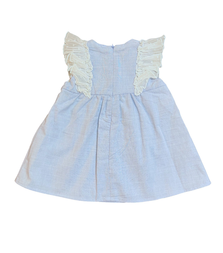 Dadati Blue Dress Set - 12 Months - New - Miena