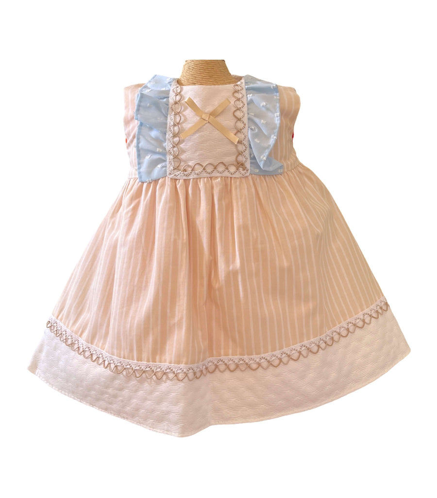 Del Sur Stripped Dress - 6 Months - New - Miena