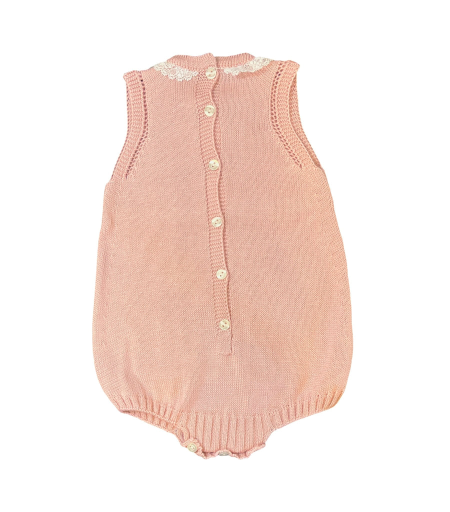 Juliana Blush Knitted Shortie - 18 Months - New - Miena