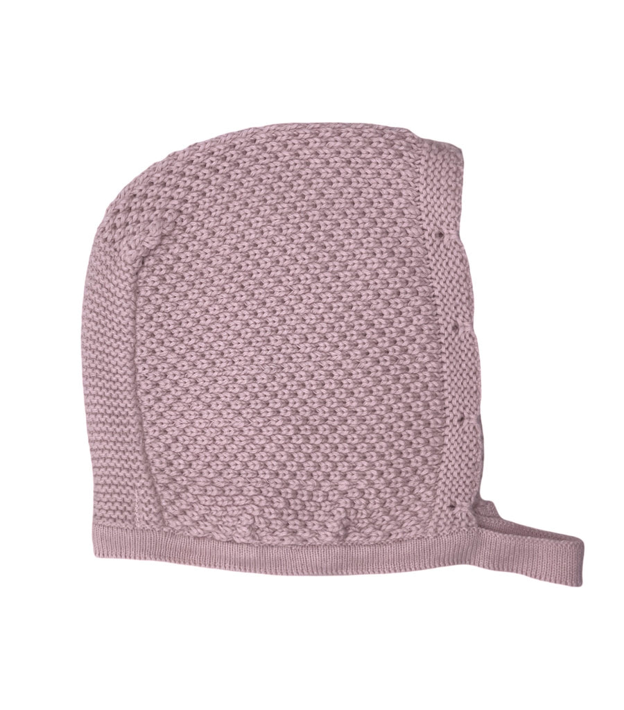 La Ormiga Cotton Knit Bonnet - 2T - New - Miena