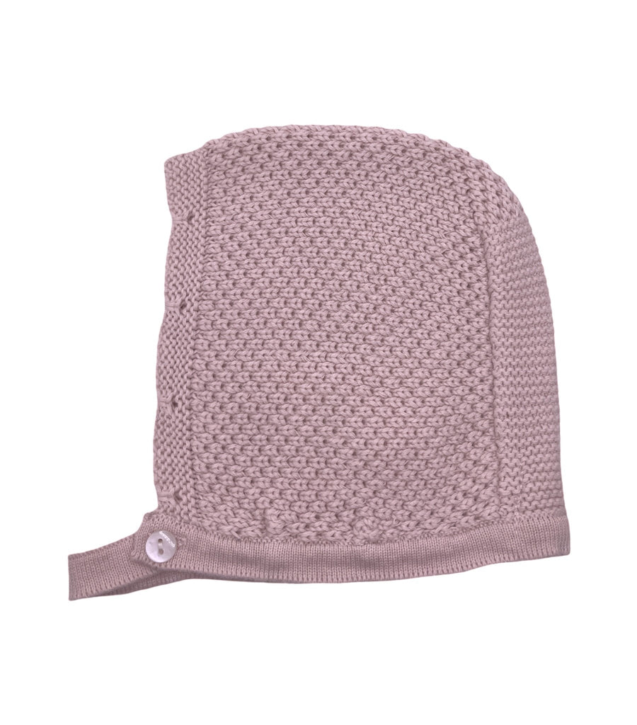 La Ormiga Cotton Knit Bonnet - 2T - New - Miena