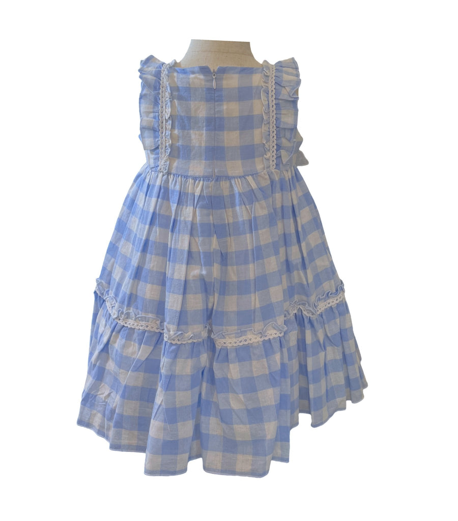 La Ormiga Gingham Dress - 4T - New - Miena