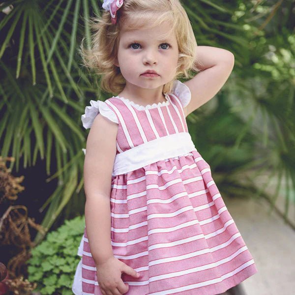 La Ormiga Stripped Dress - 12 Months - New - Miena