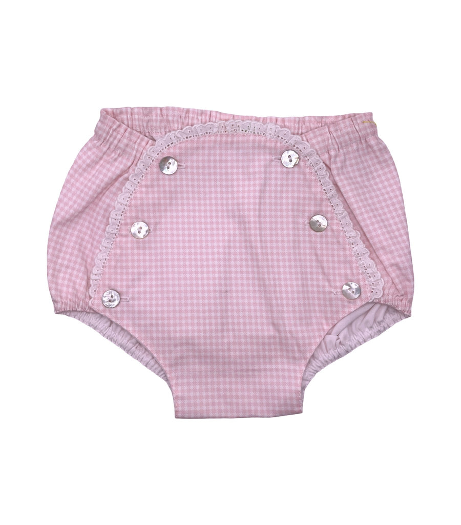 Maria Bolacha Pink Bloomer - 3 Months - Miena