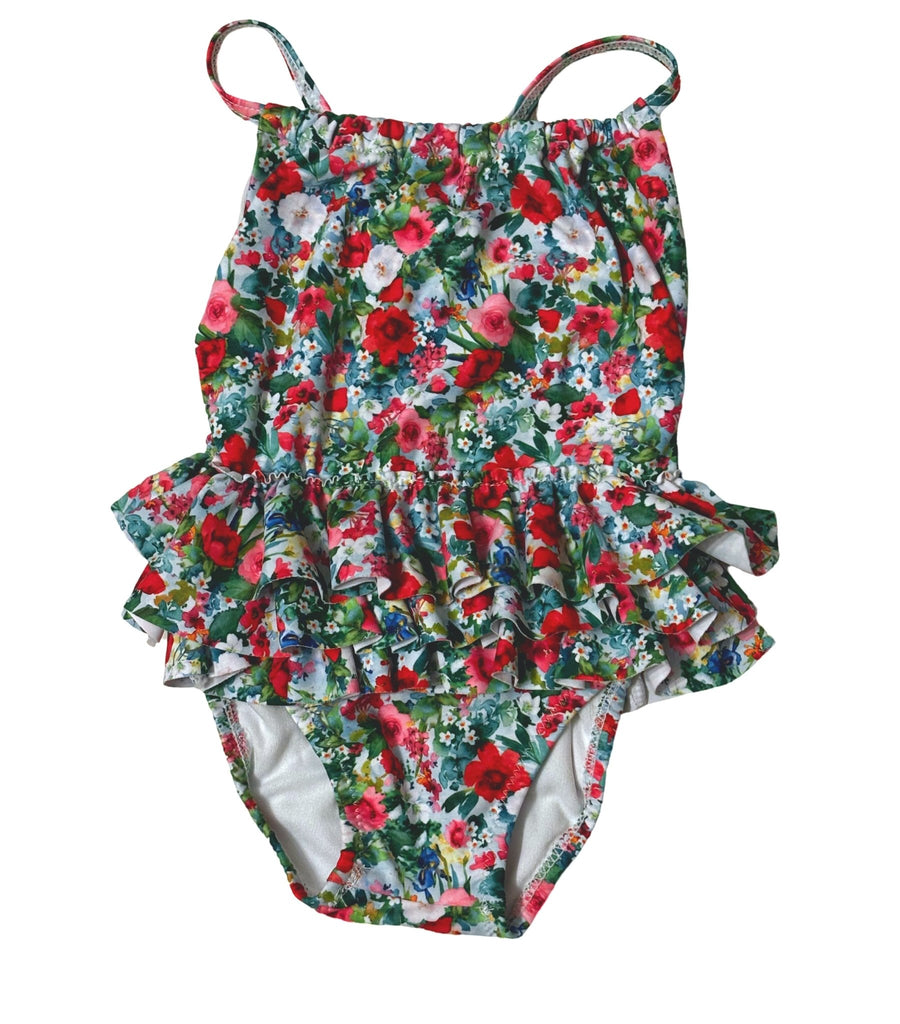 Mayoral Floral Swimsuit - 12 Months - Miena
