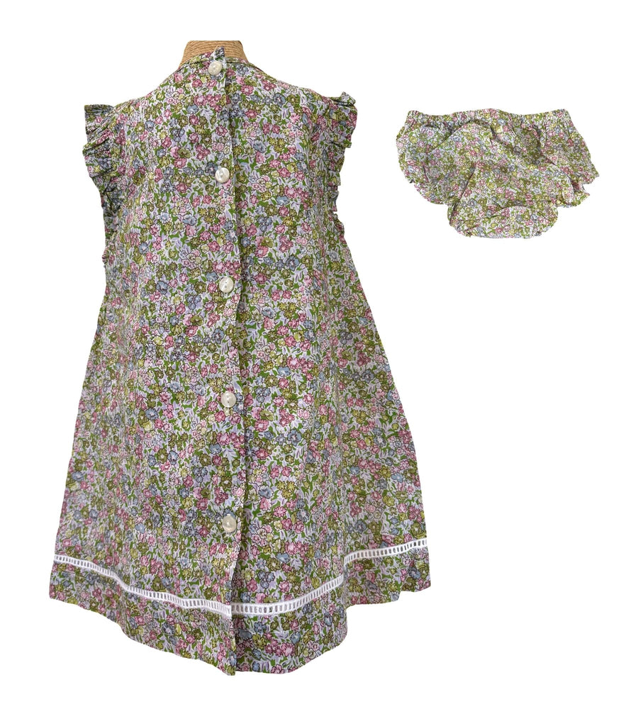 Patricia Mendiluce Floral Dress - 12 to 18 Months - New - Miena