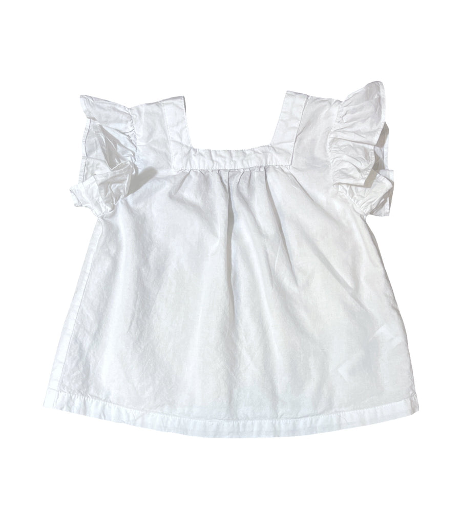 Patricia Mendiluce White Blouse - 2T - Miena