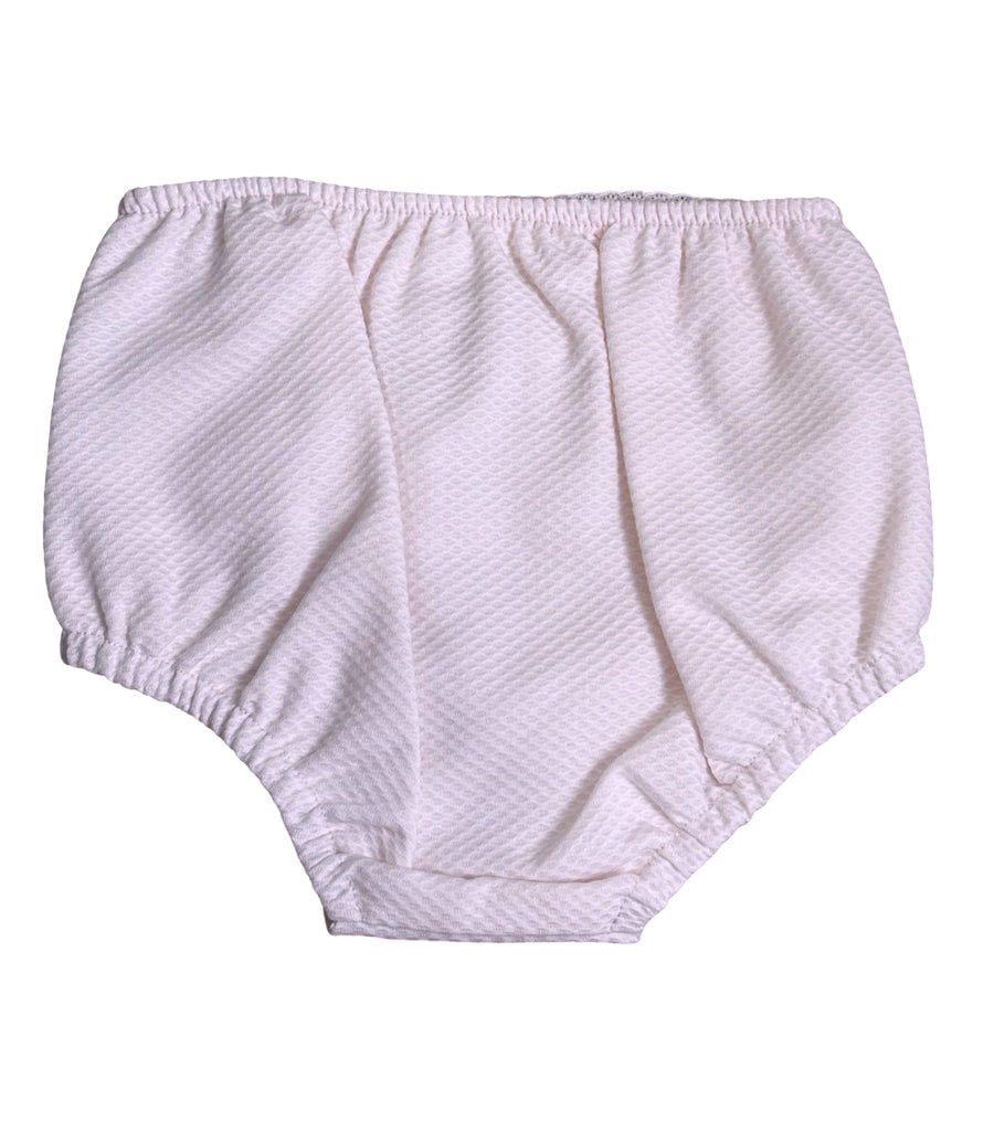 Pique Bloomers Pink - 6 to 9 Months - New - Miena