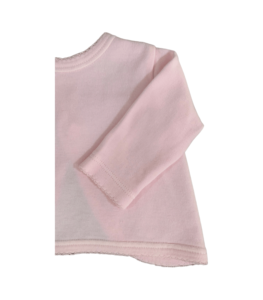 Babidu Cotton 2 Piece Pink Babygrow - Newborn - Miena