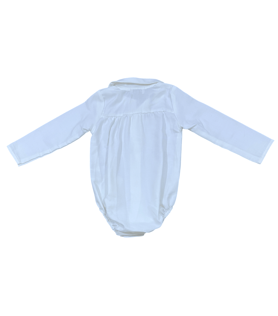 Girls Long Sleeve Bodysuit Peter Pan Collar - 3T - Miena