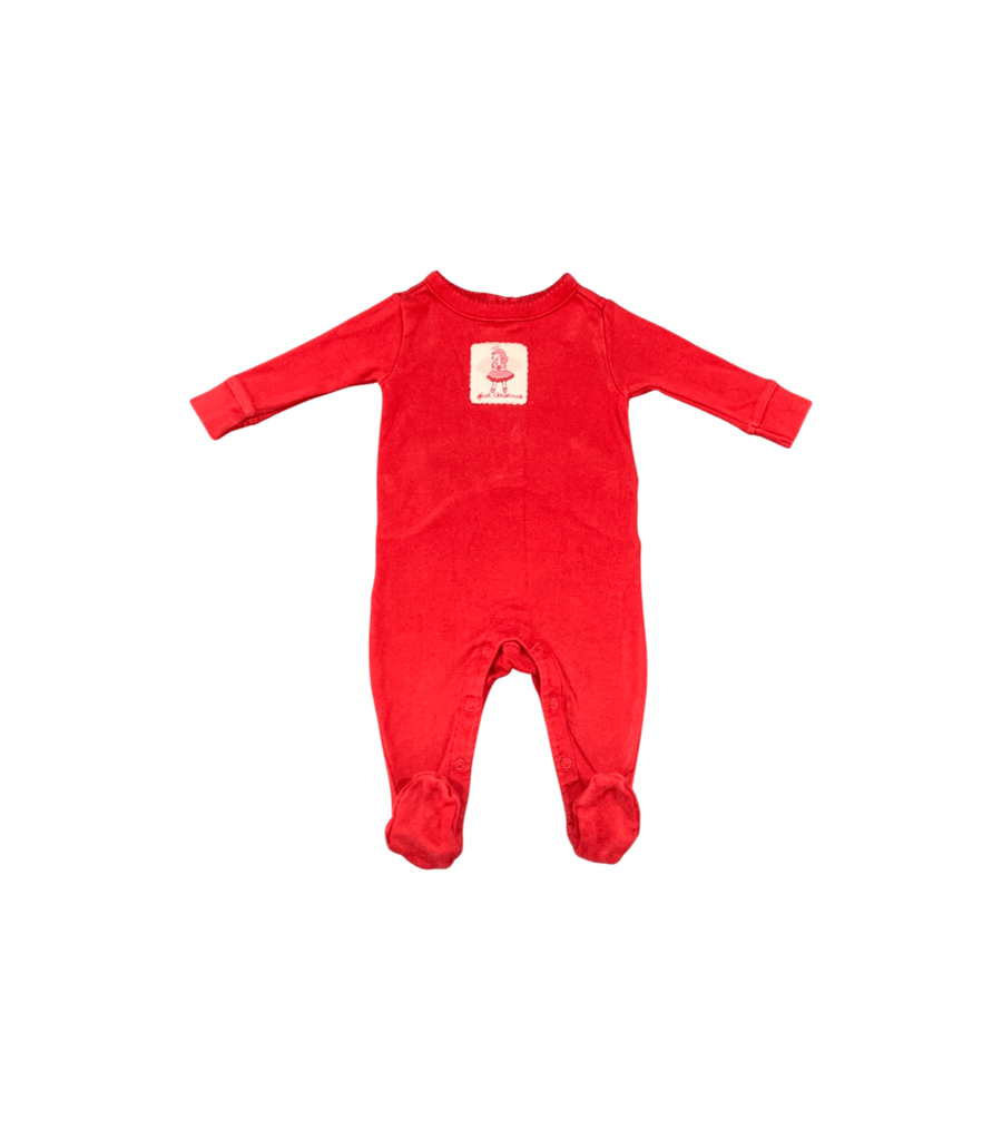 Janie and Jack First Christmas Babygrow - 0 to 6 Months - Miena