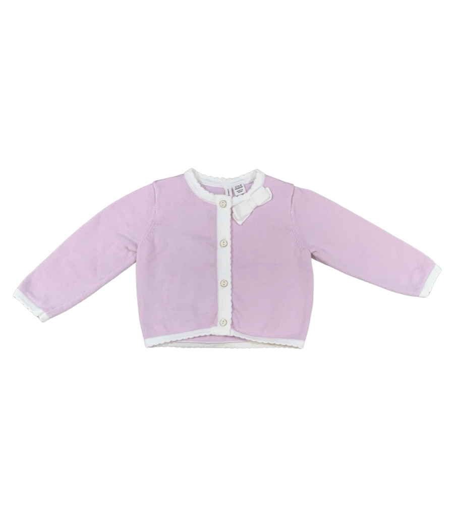 Janie and Jack Purple Cardigan - 12 to 18 Months - Miena