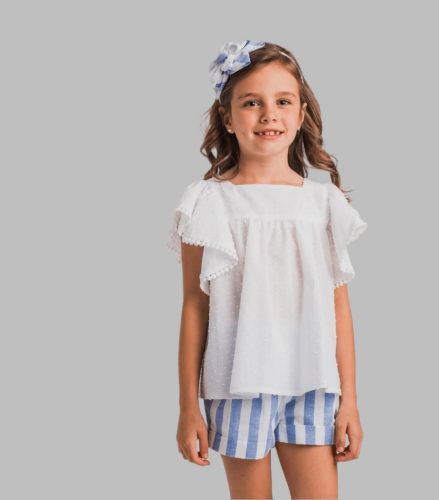 La Ormiga 2 Piece Shorts set - 4T - New - Miena