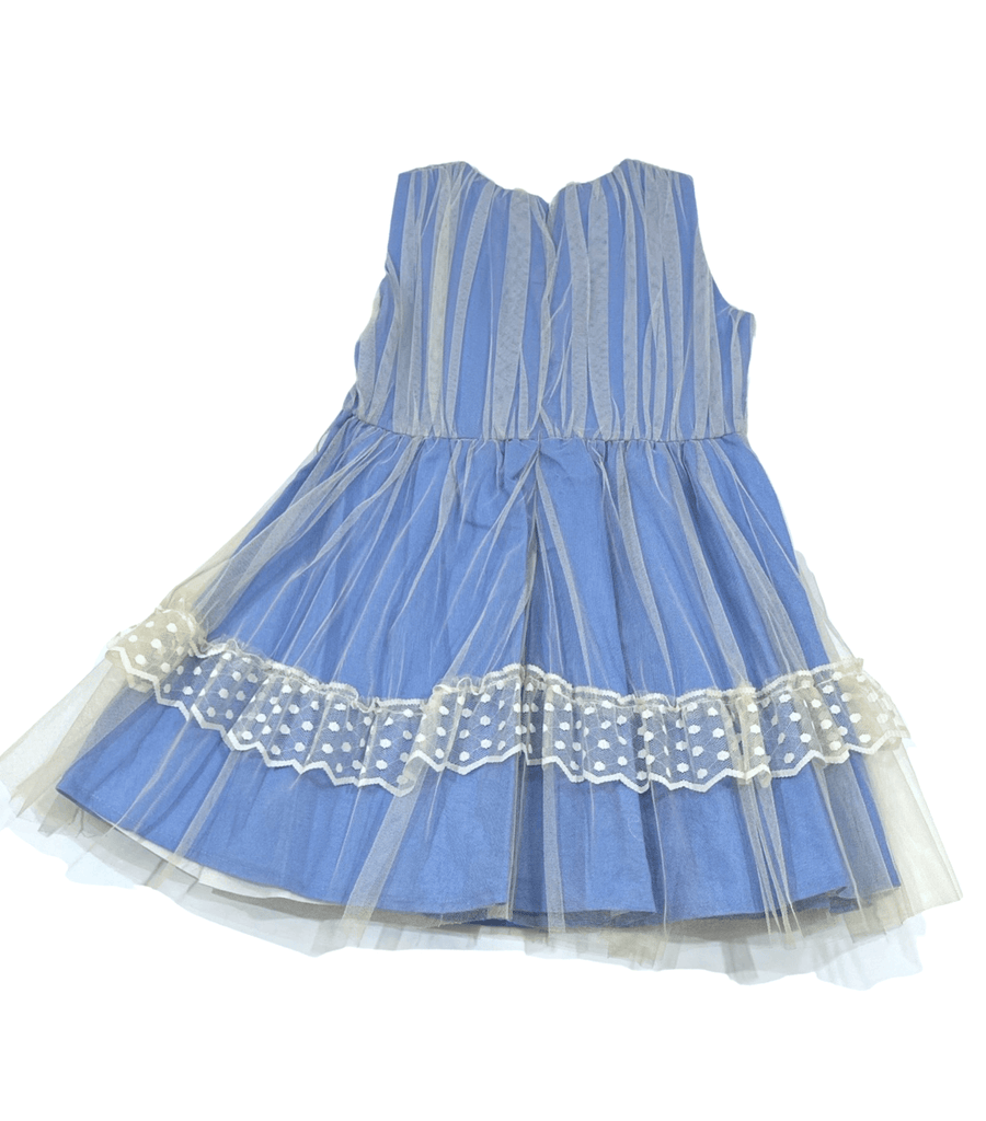 La Ormiga Blue Azafata Dress - 10T - New - Miena