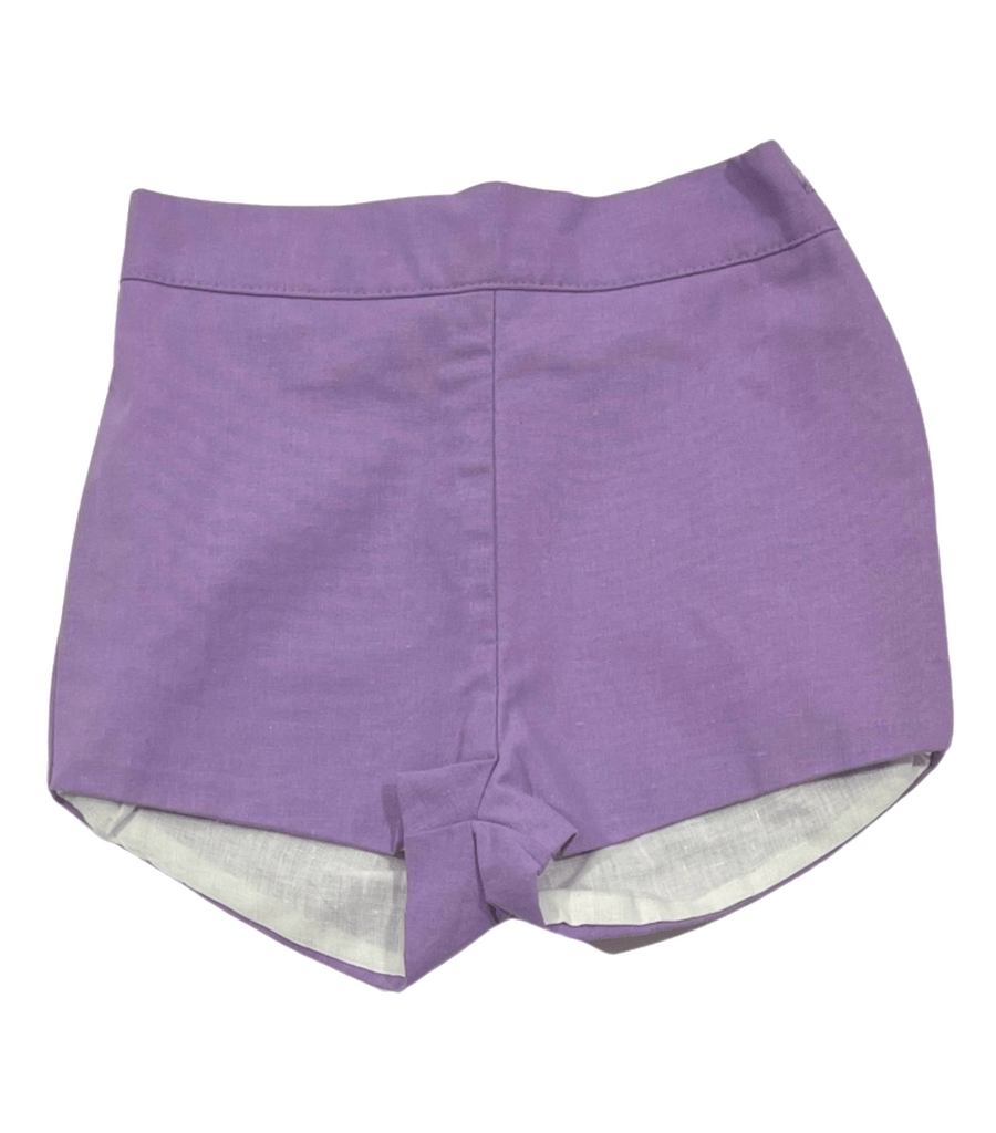 La Ormiga Lavender Boys Shorts - 2T - New - Miena
