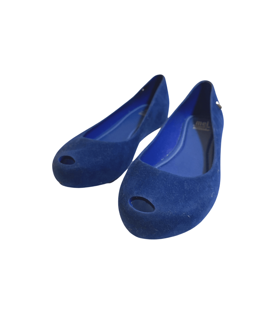 Mini Melissa Blue Suede Shoes - EU31 -13 - Miena
