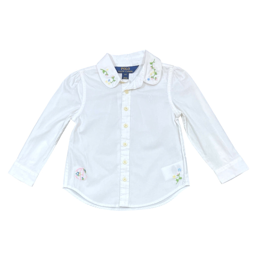 Ralph Lauren Embroidered Blouse - 2T- New - Miena