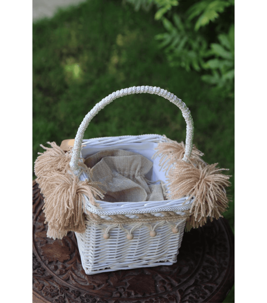 The 'Neutral' Basket Bag - Miena